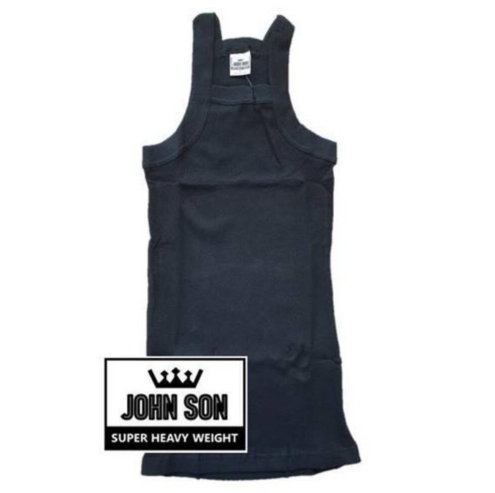 Men's G-unit Tank Top [JOHN SON] Muscle Square Cut Super Heavy Weight [ Single ]